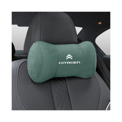 Car Seat Headrest Pillow Neck Support Protector Cushion For Citroen C4 - Green