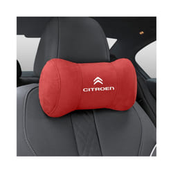 Car Seat Headrest Pillow Neck Support Protector Cushion For Citroen C4 - Red