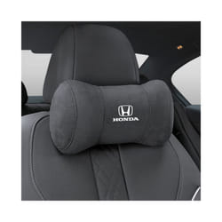 Car Seat Headrest Pillow Neck Support Protector Cushion For Honda Civic - Black