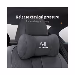 Car Seat Headrest Pillow Neck Support Protector Cushion For Honda Civic - Red