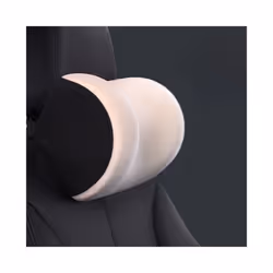 Car Neck Pillow Car Seat Headrest Pillow Auto Memory Cotton Protector - Beige