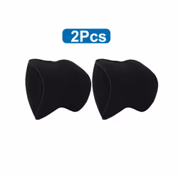 Breathable Car Seat Headrest Neck Pillow Auto Car Seat Pillow Memory Foam - 2 Pcs Type B