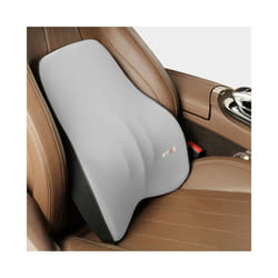 Car Driver Pillow Space Memory Foam Car Lumbar Support Back Cushion Car - lumbar support-gy