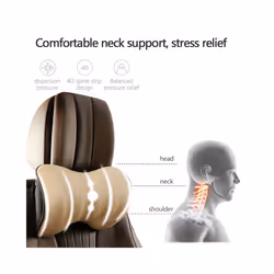 Car Driver Pillow Space Memory Foam Car Lumbar Support Back Cushion Car - lumbar support-bk