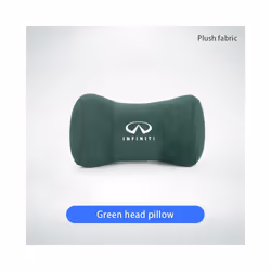 Car Headrest Neck Pillow Auto Seat Pillow For Infiniti FX35 FX30 Q50 QX70 - FMP-Green