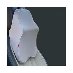 Knit Car Neck Pillow Seat Headrest Support Memory Foam Pillow Auto Headrest - 1pcs E neck