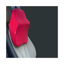 Knit Car Neck Pillow Seat Headrest Support Memory Foam Pillow Auto Headrest - 1pcs B neck