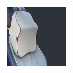 Knit Car Neck Pillow Seat Headrest Support Memory Foam Pillow Auto Headrest - 1pcs D neck