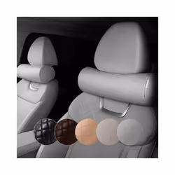 New Car Neck Pillow Car Seat Headrest Pillows Auto Safety Cylindrical - Brown-Pillow