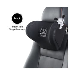 Quality Car Headrest Neck Support Seat Breathable Guard Lumbar Pillow - neck pillow-bk