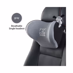 Quality Car Headrest Neck Support Seat Breathable Guard Lumbar Pillow - neck pillow-gy