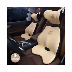 Quality Car Headrest Neck Support Seat Breathable Guard Lumbar Pillow - neck pillow-gy