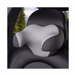 Universal car seat headrest Pillow Rest Memory Foam car Head neck pillow - Black