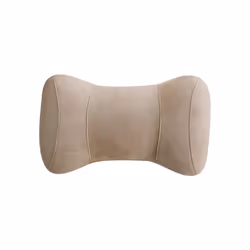 Universal Car Head Pillow Neck Support Styling Seat Headrest Care Soft - 1pc beige