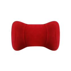 Universal Car Head Pillow Neck Support Styling Seat Headrest Care Soft - 1pc red