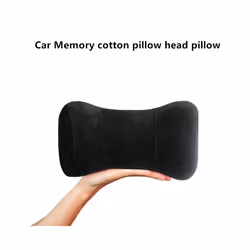 Universal Car Head Pillow Neck Support Styling Seat Headrest Care Soft - 1pc red