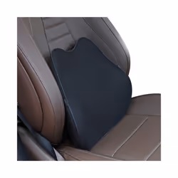 Car Headrest Head Seat Cushion Neck Pillow Rest Memory Foam Cotton Cover - Black cushion