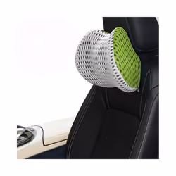 Car Headrest Car Seat Lumbar Backrest Office Chair Backrest Pillow Seat - grey-green headrest