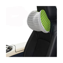 Car Headrest Car Seat Lumbar Backrest Office Chair Backrest Pillow Seat - grey-green headrest