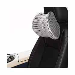 Car Headrest Car Seat Lumbar Backrest Office Chair Backrest Pillow Seat - Double grey headrest
