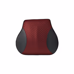 Car Headrest Neck Pillow Head Restraint 3D Memory Foam Auto Travel Back - Red Lumbar