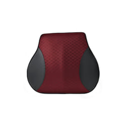 Car Headrest Neck Pillow Head Restraint 3D Memory Foam Auto Travel Back - Red Lumbar
