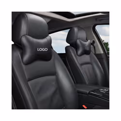 1 Pair Car Seat Neck Support Pillow Soft Headrest With Adjustable Strap - For Chevrolet
