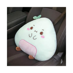 2021 Cartoon Poached Egg Plush Pillow Seat Belt Cover Waist Support Car - PW waistpillow