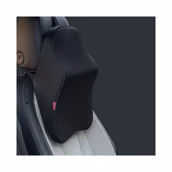 Knit Car Neck Pillow Seat Headrest Support Memory Foam Pillow Auto Headrest - 1pcs D back