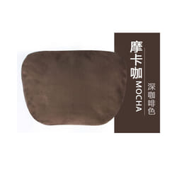 Car Accessories Neck Cushion Headrest Pillows High Quality Durable Leather - Coffee I