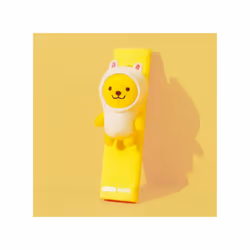 Car headrest car interior cute cartoon pillow neck pillow car decoration - yellow