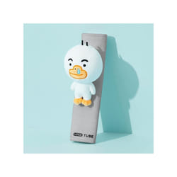 Car headrest car interior cute cartoon pillow neck pillow car decoration - silver