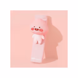 Car headrest car interior cute cartoon pillow neck pillow car decoration - pink
