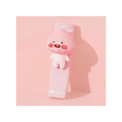 Car headrest car interior cute cartoon pillow neck pillow car decoration - pink