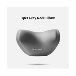 Car Headrest Waist Support Car Seat Neck Pillow Universal Neck Pillow - 1pcs Grey neck