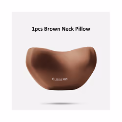 Car Headrest Waist Support Car Seat Neck Pillow Universal Neck Pillow - 1pcs Brown neck