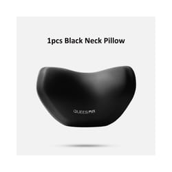 Car Headrest Waist Support Car Seat Neck Pillow Universal Neck Pillow - 1pcs Black neck