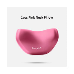 Car Headrest Waist Support Car Seat Neck Pillow Universal Neck Pillow - 1pcs Pink neck