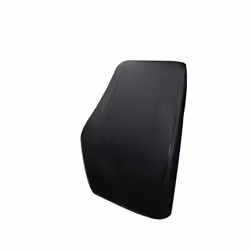 Car Headrest Pillow Pu Leather Memory Foam Comfortable Neck Pillows Support - Black support