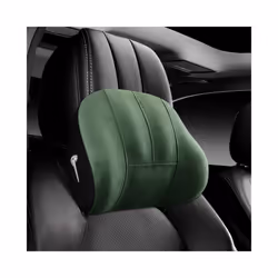 For Tesla Model 3 Y S X Car Seat Headrest Cushion Neck Pillow Backrest - Green Headrest