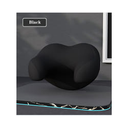 Neck Pillow For Tesla Model 3 Y S X Adjustable strap Neck Headrest Washable - Black