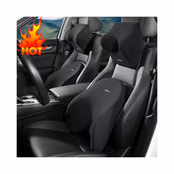 Car Lumbar Support Headrest Neck Pillow Support Universal Soft Neck Pillows - Lumbar Support-cof