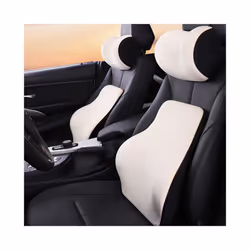 Car Headrest Neck Cushion Seat Lumbar Back Waist Support Pillow for Car - 5