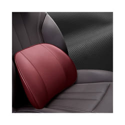 Car Headrest Pillow Car Lumbar Support Pillow Breathable Memory Foam Neck - 1pcs red back