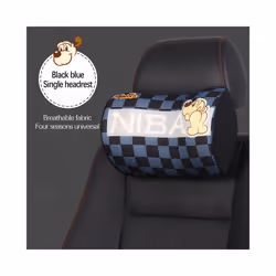 Universal Car Seat Headrest Memory Foam Car Neck Pillow Seat Lumbar Pillow - Headrest F