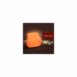 1PCS memory foam cute car seat headrest pillow solid for the neck rest - YK039 Yellow 1pcs