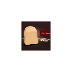 1PCS memory foam cute car seat headrest pillow solid for the neck rest - TZ039 Beige 1pcs