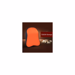 1PCS memory foam cute car seat headrest pillow solid for the neck rest - TZ039 Orange 1pcs