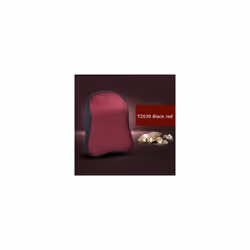 1PCS memory foam cute car seat headrest pillow solid for the neck rest - TZ039 Black red 1pcs