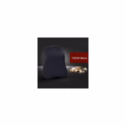 1PCS memory foam cute car seat headrest pillow solid for the neck rest - TZ039 Black 1pcs